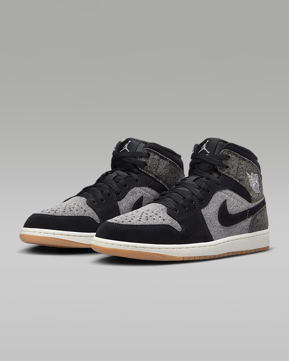 Nike air jordan 1 mid premium men's basketball shoes cheap